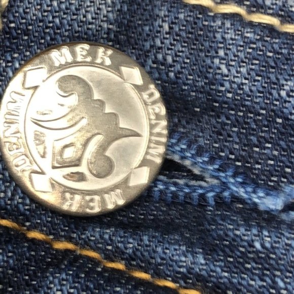 PREMIUM HANDCRAFTED MEK DENIM NEW YORK BOOT JEANS 27x34 ⭐️ - Picture 14 of 15